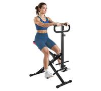 VEVOR Máquina de Sentadillas para Sentadillas Profundas en Casa, Plegable, con Resistencia Ajustable de 12 Niveles, Equipo de Entrenamiento en Casa para Glúteos y Piernas, 900 x 580 x 1120 mm