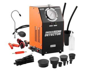 VEVOR Máquina Detectora de Fugas de Humo para Automóvil de 8 L/min, Modo de Humo en Modo Aire, Detector de Fugas, Dispositivo de Diagnóstico de Fugas -20 °C a 75 °C, 154 x 173 x 290 mm, 19-23 PSI