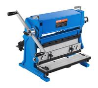 VEVOR Máquina Dobladora de Chapa Metálica 12" Máquina Combinada de Freno y Rodillo de Cizalla Plegadora de Tijera con Ángulo Máximo de Curvatura 90° Máquina de Corte y Rodillo para Doblar Enrollar