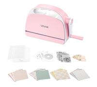 VEVOR Máquina Estampadora y Troqueladora, Apertura de 152 mm, Conjunto para Troquelar y Estampar, con Plantillas de Troqueles Papeles Decorativos Almohadillas de Corte, para Scrapbooking Manualidades