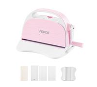 VEVOR Máquina Estampadora y Troqueladora, Apertura de Ancho de 76 mm, Máquina de Troquelado y Estampado Portátil, con Almohadillas de Corte, Mango Ergonómico, para Manualidades Scrapbooking Decoración