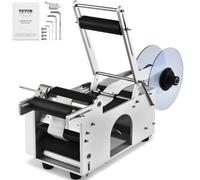VEVOR Máquina etiquetadora semiautomática Máquina etiquetadora de 20 a 50 etiquetas por minuto, anchos de etiquetas de 13 a 150 mm, longitudes de etiquetas de 25 a 300 mm Etiquetas de precios