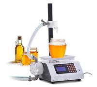 VEVOR Máquina Automática de Llenado de Líquidos Capacidad de Pesaje 50-5000 g Llenadora de Botellas Bomba Peristáltica de Control Digital para Leche, Agua, Vino, Bebidas, Salsa de Soja, Boquilla Única