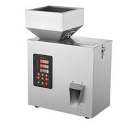 VEVOR Máquina llenadora de polvo, 1-100 g, Máquina llenadora automática inteligente de pesaje de partículas, Llenadora dispensadora para semillas de té, granos, polvo, harina, frijoles, copos