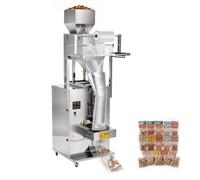 VEVOR Máquina Llenadora y Selladora Automática de Polvo y Granos de 10-999g, 2-10 Bolsas/min, Máquina Envasadora con Sellado Posterior, Acero Inoxidable, para Especias, Semillas, Té y Frutos Secos