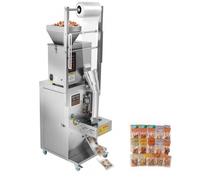VEVOR Máquina Llenadora y Selladora Automática de Polvo y Granos de 3-200g, 3-10 Bolsas/min, Máquina Envasadora con Sellado Posterior, Acero Inoxidable, para Semillas, Té, Frutos Secos y Especias