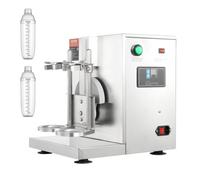 VEVOR Máquina Mezcladora de Té con Leche de 120 W, Máquina Mezcladora de Batidos de Doble Cabezal, Licuadora de Batidos Ajustable de 0 a 180 s con Taza de PC de 1 L, para Tienda de Té con Leche