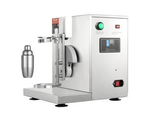 VEVOR Máquina Mezcladora de Té con Leche de 120W, Máquina Mezcladora de un solo Cabezal Licuadora de Batidos Ajustable de 0 a 180s con Taza de acero inoxidable de 750ML, para Tienda de Té con Leche