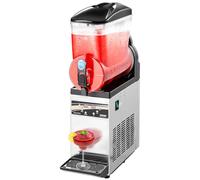 VEVOR Máquina para Hacer Granizados con Un Solo Tanque de 15 L, de Acero Inoxidable, para Preparar 60 Tazas de Margaritas, Batidos y Granizados, para Fiestas en Casa, Restaurantes, Cafeterías