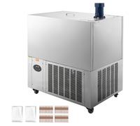 VEVOR Máquina para Hacer Paletas de Hielo Comerciales de Acero Inoxidable, Juego de 4 Moldes, 120 Piezas, Máquina de Paletas de Palitos de Hielo para Bares, Cafeterías, Tienda de Té con Leche