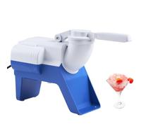 VEVOR Máquina para Picar hielo eléctrico 80kg/h Picadora de Hielo Comercial 220W Cabezal de Acero Inoxidable Cuerpo de Abs Trituradora de Hielo Comercial