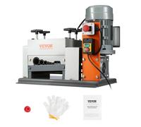 VEVOR Máquina Pelacables Automática de Hierro Fundido 1500 W Pelacables Eléctrico Motorizado de 1,5-40 mm Pelacables de 27 m/min con Manivela Manual Extra 9 Canales para Reciclaje de Chatarra de Cobre