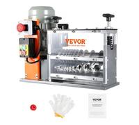 VEVOR Máquina Peladora de Cable Automática de Hierro Fundido 750W Pelacables Eléctrico Motorizado de 1,5-40 mm con Manivela Manual