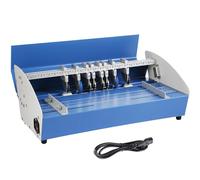 VEVOR Máquina Plegadora Eléctrica 3 en 1 de 20,5 "/ 520mm, Plegadora de Papel Puntaje Perforante 60 Hz, Plegadora Eléctrica de Metal Resistente para Marcado de Libros Tarjetas de Papel Ajustable