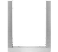 VEVOR Marco de Acabado de Acero Inoxidable 309 x 457 mm Marco para Parrilla de Cocina al Aire Libre Marco de Acabado de Quemador en Acero Inoxidable Marco para Horno de Barbacoa Grill Finishing Frame