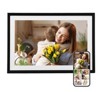 VEVOR Marco de Fotos Digital 260x180 mm (10 inch) con Pantalla Táctil IPS de 32 GB y Wi-Fi