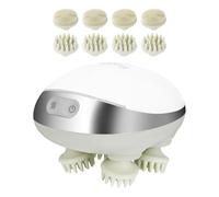 VEVOR Masajeador Eléctrico para el Cuero Cabelludo con Calor, Resistente al Agua IPX7, con 8 Cabezales de Masaje Extraíbles para el Crecimiento del Cabello y Relajación del Estrés, 106 x 87 x 73 mm