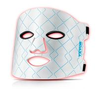 VEVOR Máscara de Terapia Facial Portátil con Luz LED de 7 Colores con Infrarrojo Cercano de 850 nm, para el Cuidado de la Piel Facial, Antienvejecimiento, Reducción de Arrugas, 300 x 195 x 6 mm