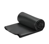 VEVOR Membrana para Techos 4,572 x 7,62 m, Lámina de EPDM de 1,14 mm, Impermeabilización de Cocheras, Duradera y Resistente a la Intemperie, Base para Autocaravanas, Techos y Estanques, Negro