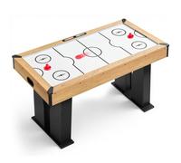 VEVOR Mesa de Hockey de Aire con Marcador Electrónico, Patas Estables, Base Sólida, Esquinas Reforzadas con Esmero, con Empujadores y Discos, para Sala de Juegos Familiar, Sótanos, 152,5x76,5x82 cm