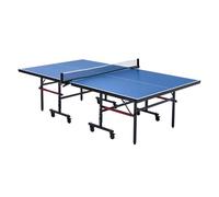VEVOR Mesa de Ping-pong para Juego de Tenis de Mesa 2740x1525x760 mm Mesa de Ping-pong de MDF Plegable Portátil para Interiores con Red de Liberación Rápida y Ruedas de Bloqueo Tapas de 18 mm