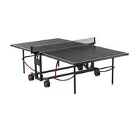 VEVOR Mesa de Ping-pong para Juego de Tenis de Mesa 274x152,5x76 cm Mesa de Tenis de Mesa de Aluminio Plegable portátil para Todo Clima con Red de Liberación Rápida y Ruedas de Bloqueo