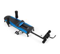VEVOR Mesa de Tracción Lumbar Capacidad de 159 kg, Banco de Estiramiento de Espalda Estructura Estable, Reposabrazos Ajustables, Alta Resistencia, Tabla de Inversión para Hombros, Cuello, Espalda