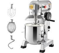 VEVOR Mezclador de Alimentos 14,25 L Batidora Amasadora 500 W Robot de Cocina Mezcladora Amasadora 58 kg Velocidades Robot de Cocina Amasadora Automática Multifuncional Robot de Cocina Amasadora