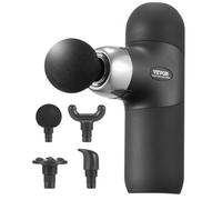 VEVOR Mini pistola de masaje de tejido profundo, pistola de masaje muscular de percusión portátil para atletas, pequeña pistola de masaje de mano para aliviar el dolor, relajación muscular con 4 nivel