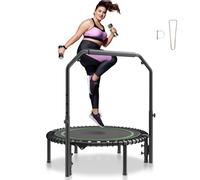VEVOR Mini Trampolín de Fitness de Entrenamiento 1027mm Carga de 150kg con Mango