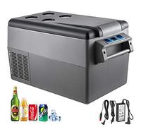 VEVOR - Mininevera portátil para coche, 220 V/12 V, con congelador -20 ℃, de camping, con pantalla LCD, control por app, para coche, camión, barco, caravana (35 l)