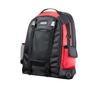 VEVOR Mochila de Soldadura 25,2 L para Herramientas y Casco, Fabricada en Poliéster de Alta Densidad 1680D, con Bolsa para Casco, para Guardar Equipo de Soldadura, Acampada y Senderismo, Negro