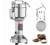 VEVOR Molinillo de Especias Comercial 2000 W Molinillo de Grano Eléctrico 750 g