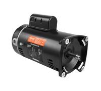 VEVOR Motor de Bomba de Piscina 1 HP 56Y Corriente 9,0 A (115 V) / 4,5 A (230 V) 3450 RPM Factor de Trabajo 1,25 Condensador 90 μF/250 V Reemplazo de Brida Cuadrada Giratoria del Motor CCW