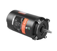 VEVOR Motor de Bomba de Piscina de 0,75 HP 56J 115 V (8 A) / 230 V (4 A) 3450 RPM Factor de Trabajo 1,5 Condensador de 80 µF/250 V Motor de Repuesto de Brida Redonda Giratorio CCW para Piscinas
