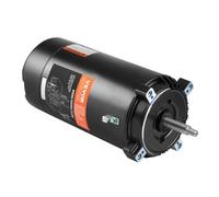 VEVOR Motor de Bomba de Piscina de 1,5 HP 56J 115 V (13,6 A) / 230 V (6,8 A) 3450 RPM Factor de Trabajo 1,3 Condensador de 90 µF/250 V Motor de Repuesto de Brida Redonda Giratorio CCW para Piscinas