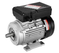 VEVOR Motor Eléctrico 0,75 kW 2850 RPM, CA 220~240 V 5,15 A, 80, Marco B34, Motor de Compresor de Aire Monofásico, Eje con Llave de 19 mm, para Maquinaria Agrícola y Equipo General, 290 x 160 x 215 mm