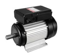 VEVOR Motor eléctrico 2.2KW 2800 rpm, AC 220~240V 13.8A, 90L, marco B3, motor compresor de aire monofásico, eje con llave de 24 mm, rotación CW/CCW para maquinaria agrícola y equipos generales