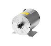 VEVOR Motor Eléctrico sin Escobillas de CC 1800 W, Motor Eléctrico para Karts 48 V y 4500 RPM, Motor Eléctrico para Motos de Cross, Scooters y Bicicletas Eléctricas, Carga 150 kg, 134 x 107 x 112 mm