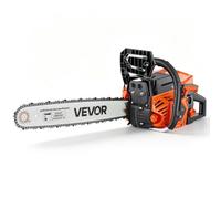 VEVOR Motosierra de Gasolina 58 CC Espada de 50,8 cm Motosierra de Poda, Herramienta para Podar, Talar y Cortar Leñas, 2,2 kW, Motor de 2 Tiempos, con Mango Antideslizante, Kit Completo de Accesorios