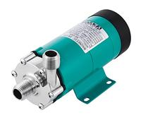 VEVOR MP-15RP Bomba de Cerveza Magnética de Elaboración Con Pozo de Grado Alimenticio 10 W, Cabeza de Acero Inoxidable, Alta Temperatura 120 ℃