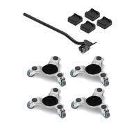 VEVOR Muebles Dolly 4piezas Conjunto de Tri-Dolly Muebles Mover Capacidad 440 Lbs