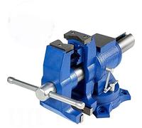 VEVOR Multifuncional Banco de Cabeza Giratoria de 360° 30KN Fuerza de agarre 3000KG para Procesamiento de Máquina y de Vicio de 6 Pulgadas con Base y Herramienta Tornillo de Banco, Industrial