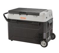 VEVOR Nevera Eléctrica Portátil de 38 L Nevera Portátil para Coche 12/24 V CC 100-240 V CA Nevera de Una Zona para Coche 0,708 kW.h -20 °C a 10 °C Congelador Ajustable para Camión Barco Camping