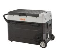 VEVOR Nevera Eléctrica Portátil de 53 L Nevera Camping de Viaje 12/24 V Cc 100-240 V Ca Nevera de Una Zona para Coche 0,6 kW.h Refrigerador Portátil