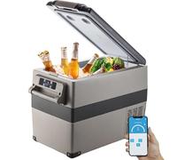 VEVOR Nevera Portatil Coche 45L Nevera de Absorción Portátil, Neveras de Gas Butano Nevera Coche Nevera Termoeléctrica Portátil Nevera Portatil Electrica Nevera Camping Nevera Trivalente Nevera Vinos