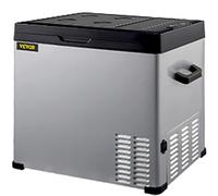 VEVOR Nevera Portátil Eléctrica 50L 60W Refrigerador Portátil con Compresor 12/24 V Nevera para Coche, Refrigeración Eficiente -20gradosC con Bajo Ruido de 45 dB para Coche y Autocaravana, Negro