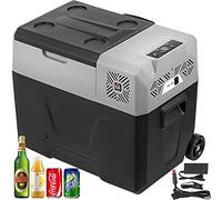 VEVOR Nevera Termoeléctrica Portátil 50 L Nevera de Viaje para Coche Nevera Portátil Eléctrica de Viaje para Coche Mini Refrigerador para Coche Mini Nevera para Bebidas con LCD