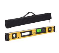 VEVOR Nivel de Burbuja Magnético Nivel Torpedo 600 mm Pantalla LED Retroiluminada Herramienta de Nivelación 0-360° Aleación de Aluminio Sensor de Gravedad para Medición Industria de Construcción Hogar