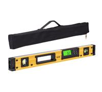 VEVOR Nivel de Burbuja Magnético Nivel Torpedo 600 mm Pantalla LED Retroiluminada Herramienta de Nivelación 0-360° Aleación de Aluminio Sensor de Gravedad para Medición Industria de Construcción Hogar